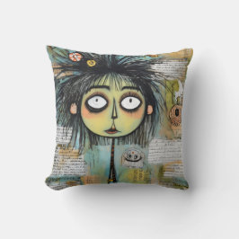 ArtLady 18 Bezaubernd und bedrückt Kissen