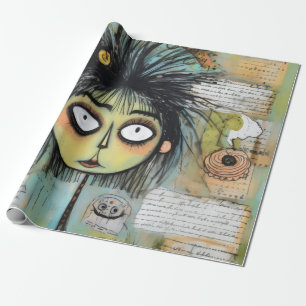 ArtLady 18 Charmant und abgenutzt Geschenkpapier