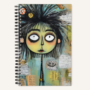 ArtLady 18 Charmant und ramponiert Notizbuch