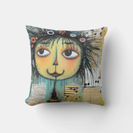 ArtLady 1 Bezaubernd und bekümmert Kissen
