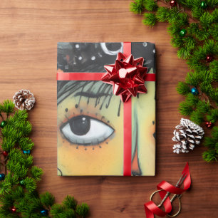 ArtLady 1 Charmant und bedrängt Geschenkpapier