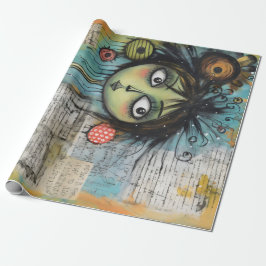 ArtLady 20 Bezaubernd und bedrückt Geschenkpapier