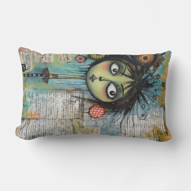ArtLady 20 Bezaubernd und bedrückt Lendenkissen (Vorderseite)