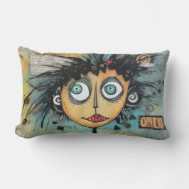 ArtLady 21 Bezaubernd und bedrückt Lendenkissen