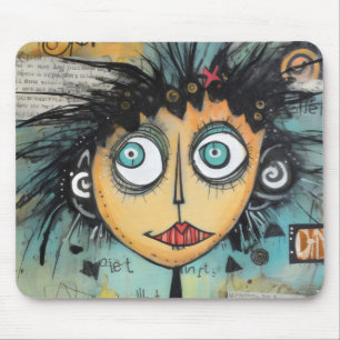 ArtLady 21 Charmant und abgenutzt Mousepad