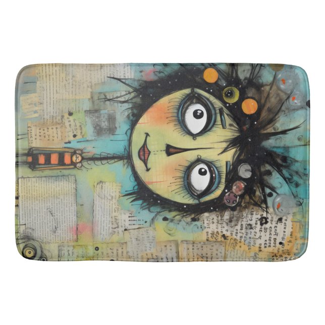 ArtLady 22 Bezaubernd und bedrückt Badematte (Vorderseite)