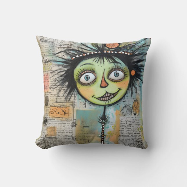 ArtLady 23 Bezaubernd und bedrückt Kissen (Vorderseite)