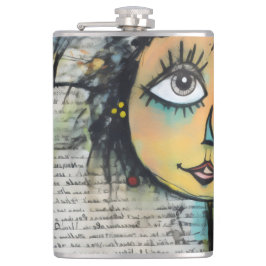 ArtLady 25 Bezaubernd und bedrückt Flachmann