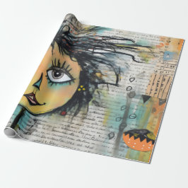 ArtLady 25 Bezaubernd und bedrückt Geschenkpapier