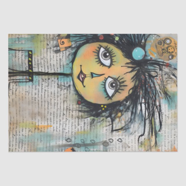 ArtLady 25 Bezaubernd und bedrückt Seidenpapier (Vorderseite)