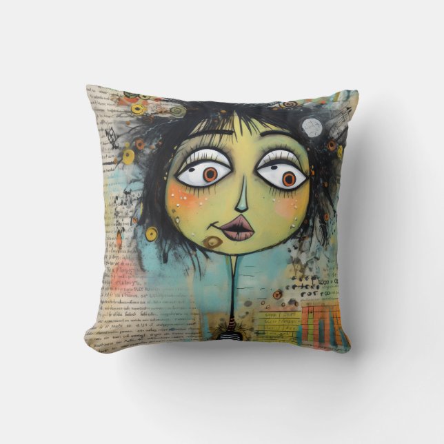 ArtLady 26 Bezaubernd und bedrückt Kissen (Vorderseite)