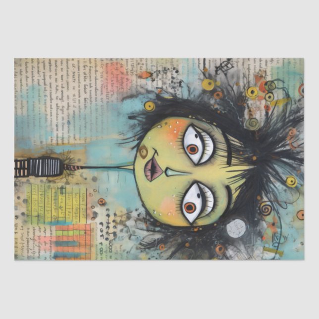 ArtLady 26 Bezaubernd und bedrückt Seidenpapier (Vorderseite)