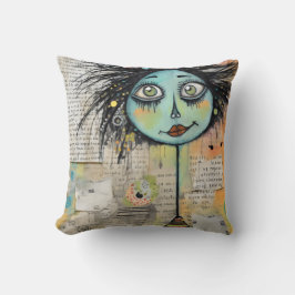 ArtLady 2 Bezaubernd und bekümmert Kissen