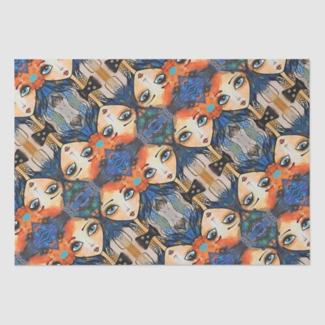 ArtLady 31 Bezaubernd und bedrückt Seidenpapier (Vorderseite)