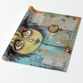 ArtLady 3 Bezaubernd und bekümmert Geschenkpapier