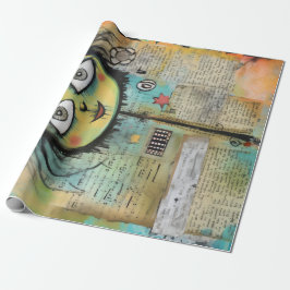 ArtLady 4 Bezaubernd und bekümmert Geschenkpapier