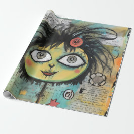 ArtLady 4 Bezaubernd und bekümmert Geschenkpapier