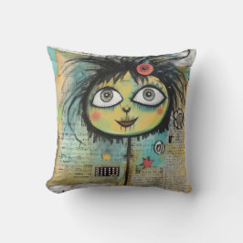 ArtLady 4 Bezaubernd und bekümmert Kissen
