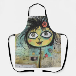 ArtLady 4 Bezaubernd und bekümmert Schürze