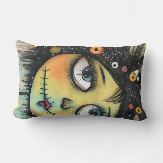 ArtLady 6 Bezaubernd und bekümmert Lendenkissen (Vorderseite)