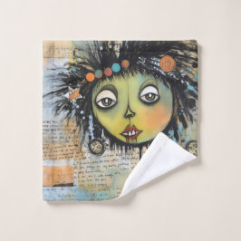 ArtLady 7 Bezaubernd und bekümmert Badhandtuch Set