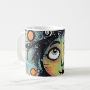 ArtLady 9 Charmant und bedrängt Kaffeetasse