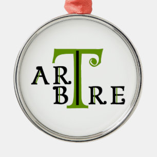 Artree Silbernes Ornament