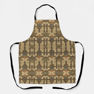 Arts & Crafts Craftsman- und Mission-Stil floral Schürze