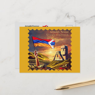Artsakh Forever Holiday Postcard Feiertagspostkarte