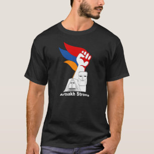 Artsakh Strong Ո ժ ե ւ ղ Ա ր ց ա T - Shirts