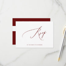 ArtsApp Elegant Bergundy UAWG Luxe Calligraphy