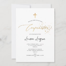 ArtsApp Elegant Imitate Gold Calligrafy Confirmati Einladung