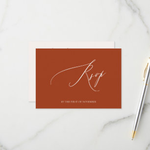 ArtsApp Elegante Terrakotta Antwort Luxus-Kalligra
