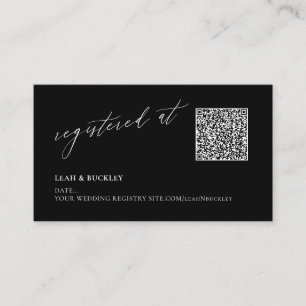 ArtsApp QR-Code-Veranstaltungsregistrierung Luxus- Begleitkarte