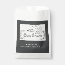 Artsy Baby Shower Geschenktütchen