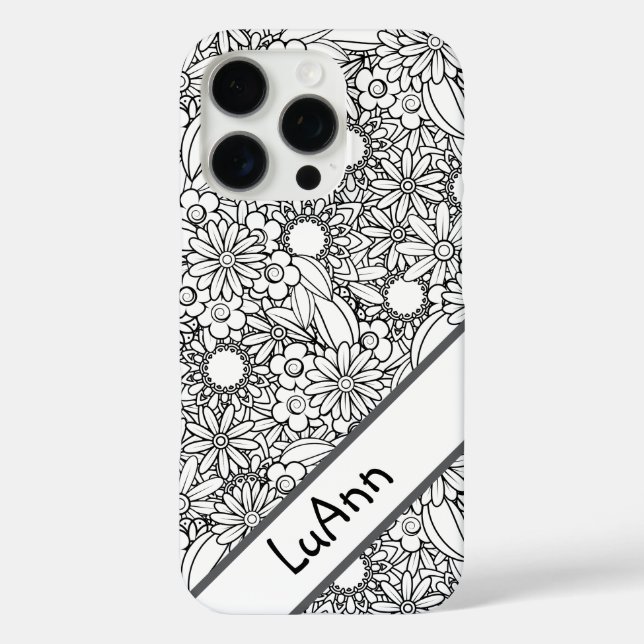 Artsy Daisy May Case-Mate iPhone Hülle (Rückseite)