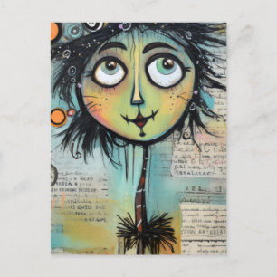 Artsy Ladies 9 Postkarte
