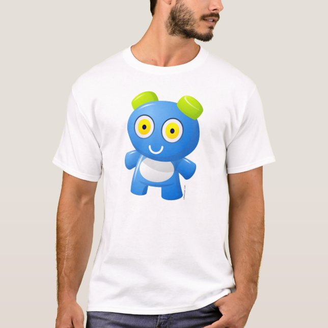 ArtToy - Blau T-Shirt (Vorderseite)