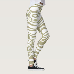 Artwork aus abstraktem Marmor   Leggings