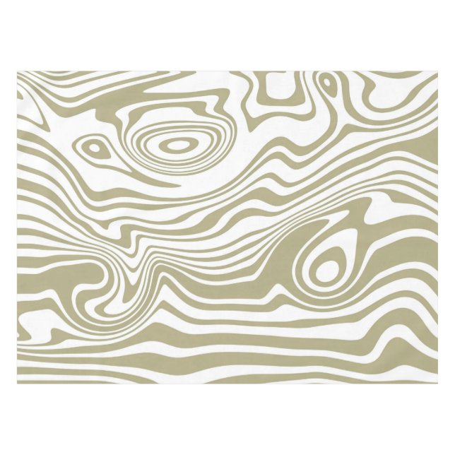 Artwork aus abstraktem Marmor | Tischdecke (Vorderseite (Horizontal))