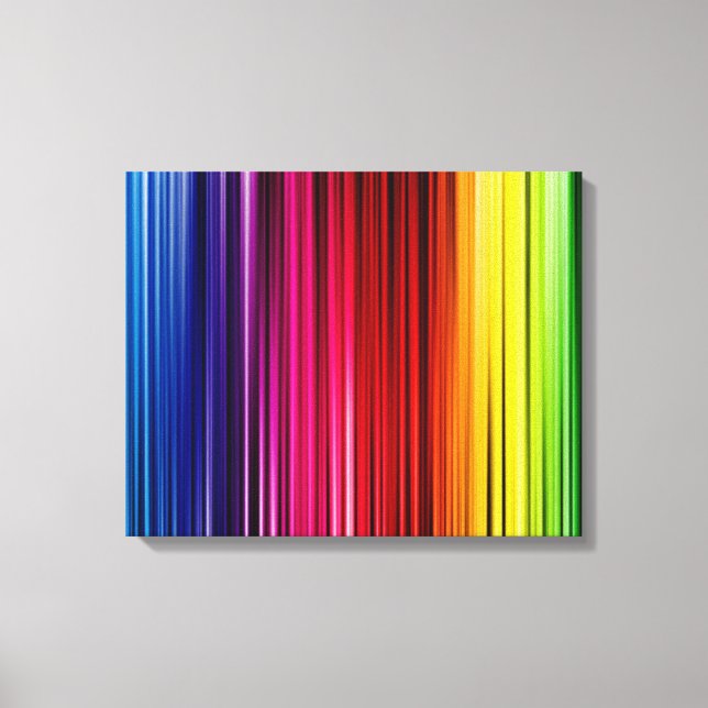 ARTWORK FÜR DIE LEINWAND AUF 3 EBENEN - RAINBOW-FA (Vorderseite)
