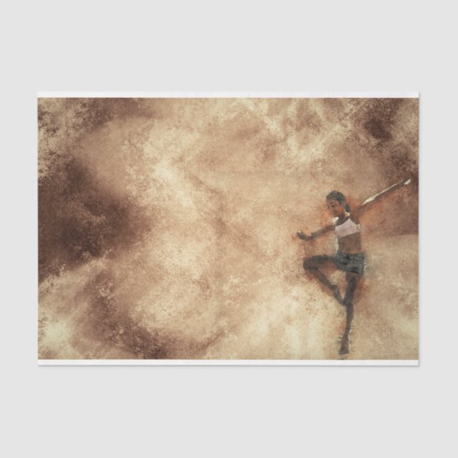 Artwork Girl Dance 23 Decoupage Seidenpapier (Vorderseite)