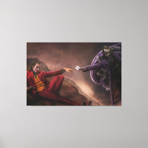 Artwork Joker Premium Wrapped Canvas (Gloss) Leinwanddruck