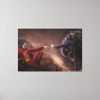 Artwork Joker Premium Wrapped Canvas (Gloss) Leinwanddruck