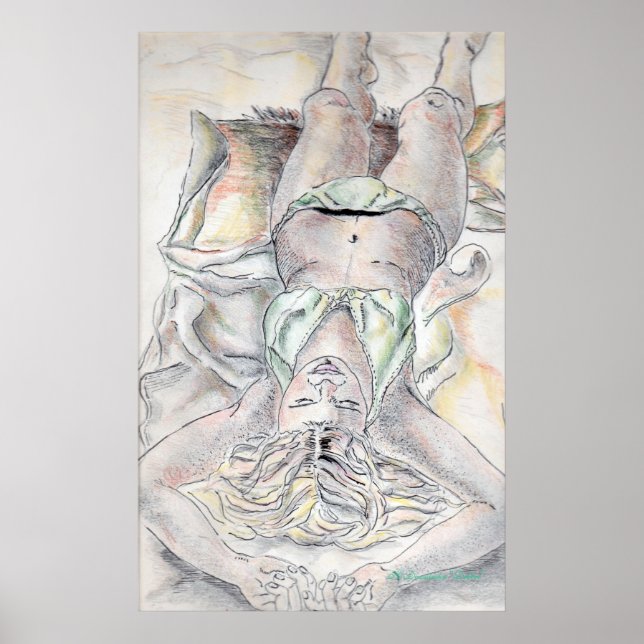 ARTWORK VON HARRIET DAVIDSOHN - "DEBBIE" - KÜNSTLE POSTER (Vorne)