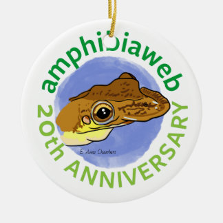 #ArtYourAmphibian2020 - E. Anne Chambers - Diaglen Keramik Ornament