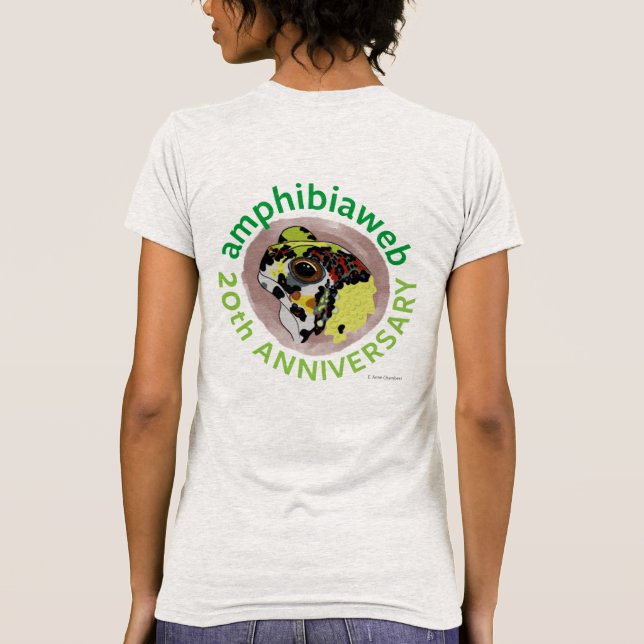 #ArtYourAmphibian2020 - E. Anne Chambers - Notaden T-Shirt (Rückseite)
