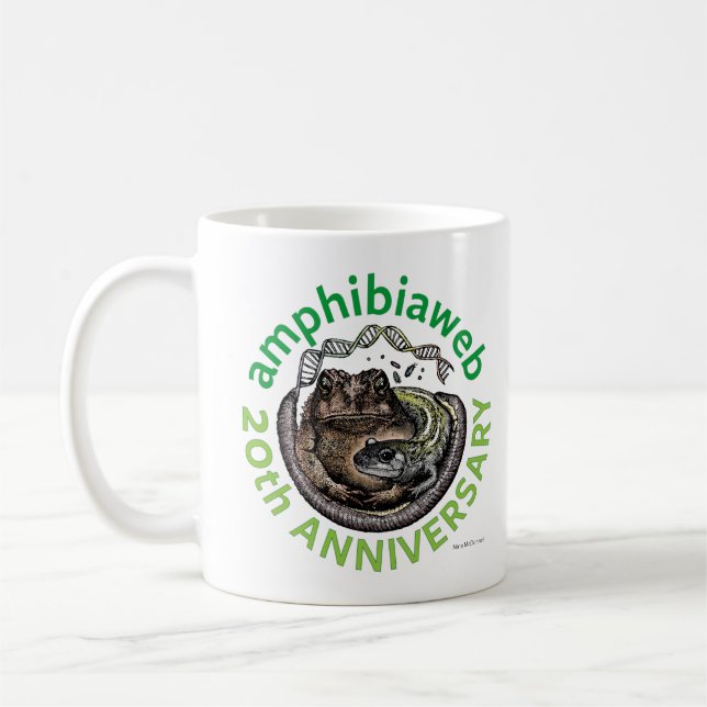 #ArtYourAmphibian2020 - Nina McDonnell Kaffeetasse (Links)
