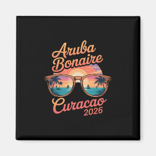Aru Bonaire Curacao Familienkreuzfahrt Freunde 202 Magnet