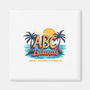Aru Bonaire Curacao Kreuzfahrt Urlaub Karibik Abc Magnet